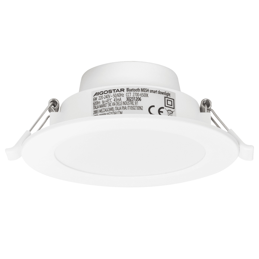 Aigostar - KOMPLEKT 3x LED Hämardatav süvistatav valgusti MESH LED/6W/230V 2700K-6500K d. 11,5cm