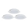 Aigostar - KOMPLEKT 3x LED Hämardatav süvistatav valgusti MESH LED/9W/230V 2700K-6500K d. 14,5 cm