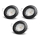 Aigostar - Komplekt 3x LED laesse paigaldatavat valgustit 1xGU10/4,5W/230V 6500K must