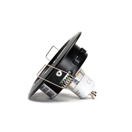 Aigostar - Komplekt 3x LED laesse paigaldatavat valgustit 1xGU10/4,5W/230V 6500K must
