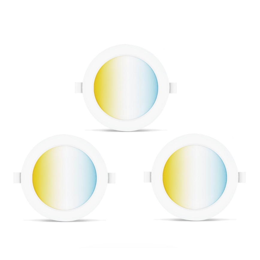 Aigostar - KOMPLEKT 3x LED reguleeritav laevalgusti MESH LED/6W/230V 2700K-6500K läbimõõt 11,5 cm