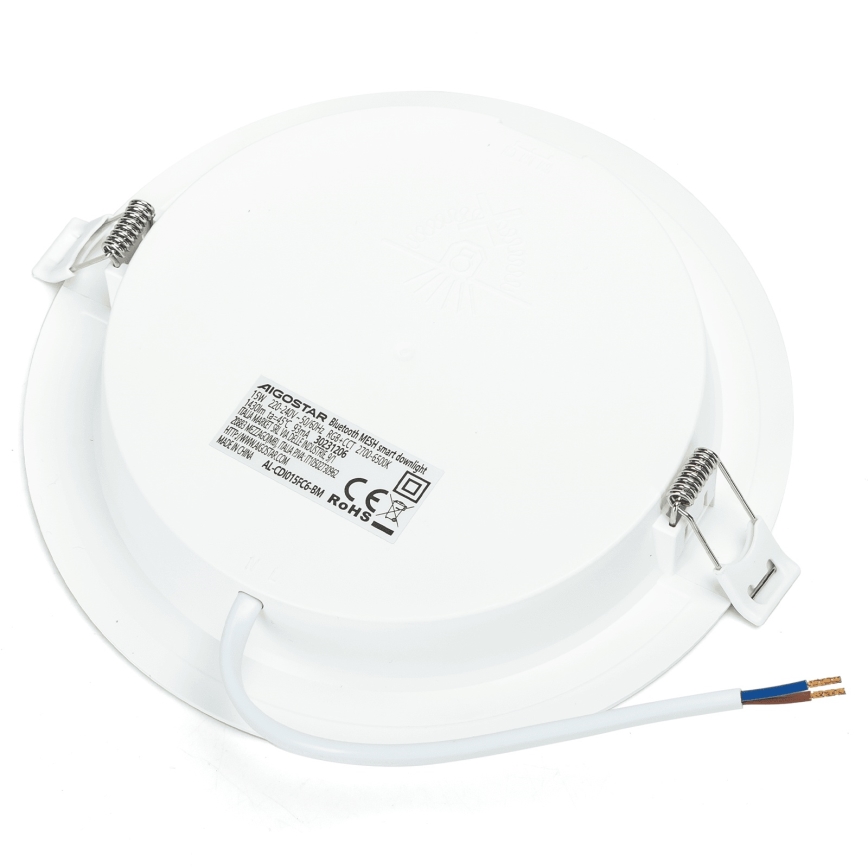 Aigostar - KOMPLEKT 3x LED RGB Hämardatav süvistatav valgusti MESH LED/15W/230V 2700K-6500K d. 17cm