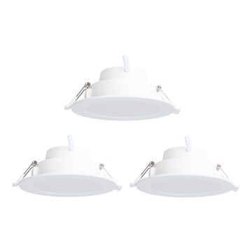 Aigostar - KOMPLEKT 3x LED RGBW Hämardatav süvistatav valgusti MESH LED/9W/230V 2700K-6500K d. 14,5cm
