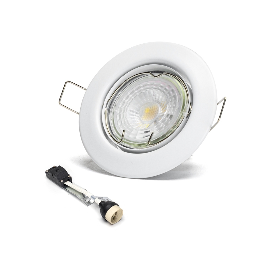 Aigostar - Komplekt 3x LED-süvistatavat laevalgustit, 1x GU10/4,5W/230V, 4000K, valge
