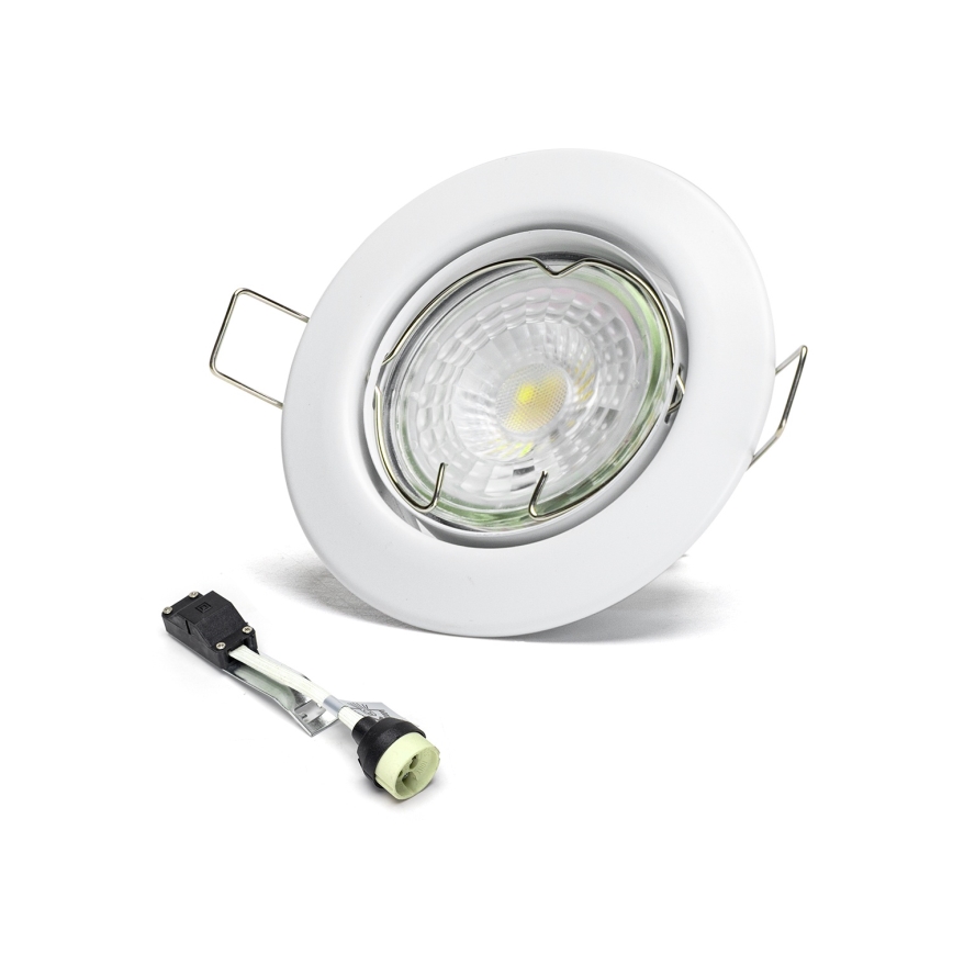 Aigostar - Komplekt 3x LED süvistatavat laevalgustit 1x GU10/4,5W/230V 6500K valge