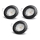 Aigostar - Komplekt 3x LED süvistatavat laevalgustit 1xGU10/4,5W/230V 3000K must