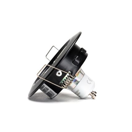 Aigostar - Komplekt 3x LED süvistatavat laevalgustit 1xGU10/4,5W/230V 3000K must
