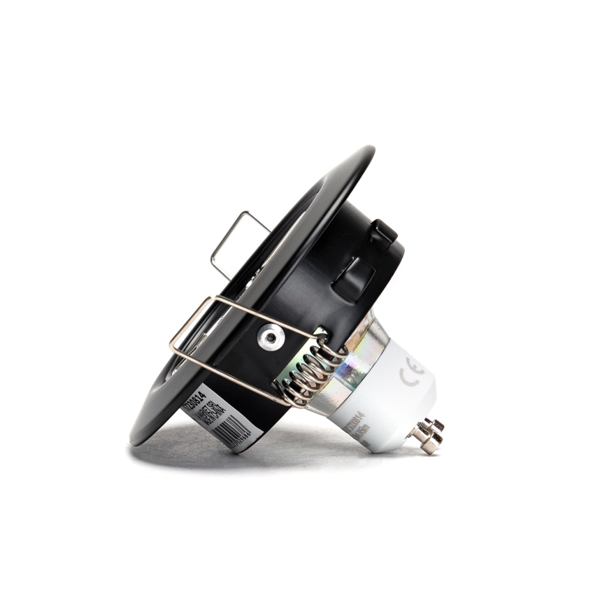 Aigostar - Komplekt 3x LED süvistatavat laevalgustit 1xGU10/4,5W/230V 3000K must