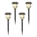 Aigostar - KOMPLEKT 4x LED RGB päikesevalgus LED/0,2W/2V 40 mAh IP44