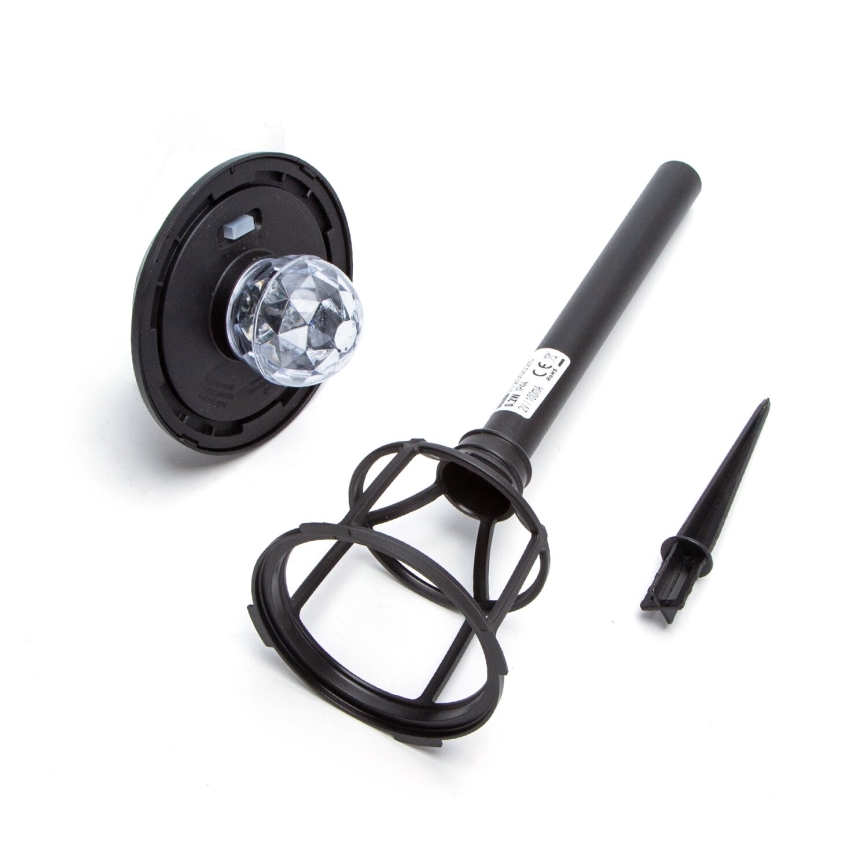 Aigostar - KOMPLEKT 4x RGB LED Päikesepaneeliga valgusti LED/0,2W/2V 40 mAh IP44