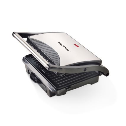 Aigostar - Kontaktgrill 1000W/230V must/matt kroom
