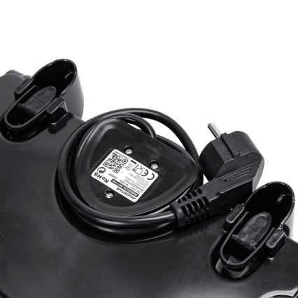 Aigostar - Kontaktgrill 1000W/230V must/matt kroom