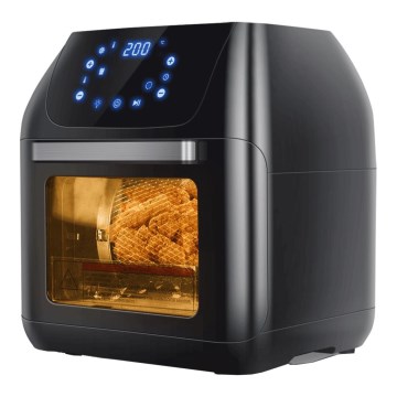 Aigostar - Kuumaõhuahi 1400W/230V 12l must