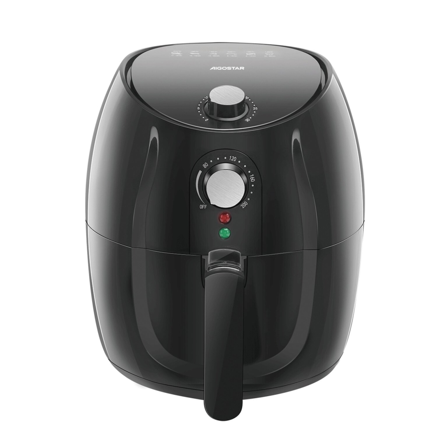 Aigostar - Kuumaõhufritüür 1500W/230V 3,5l must