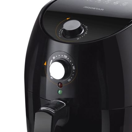 Aigostar - Kuumaõhufritüür 1500W/230V 3,5l must