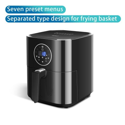 Aigostar - Kuumaõhufritüür 1500W/230V 3,5l must