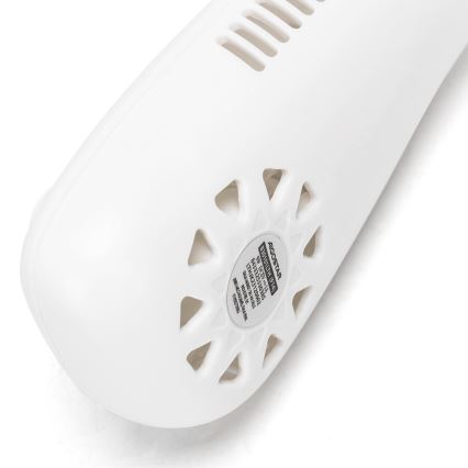 Aigostar - Laetav kaelaventilaator 4W/5V 2000mAh valge