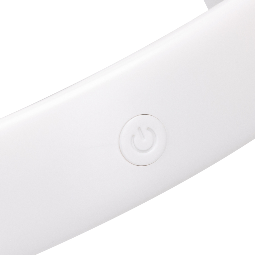 Aigostar - Laetav kaelaventilaator 4W/5V 2000mAh valge