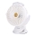 Aigostar - Laetav taskuventilaator 2W/5V 2400mAh USB valge