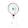 Aigostar - Laetav taskuventilaator 5W/5V 2400mAh USB valge