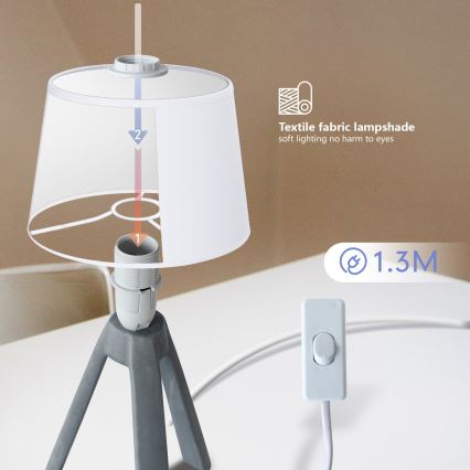 Aigostar - Laualamp 1xE14/40W/230V