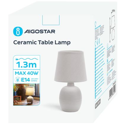 Aigostar - Laualamp 1xE14/40W/230V