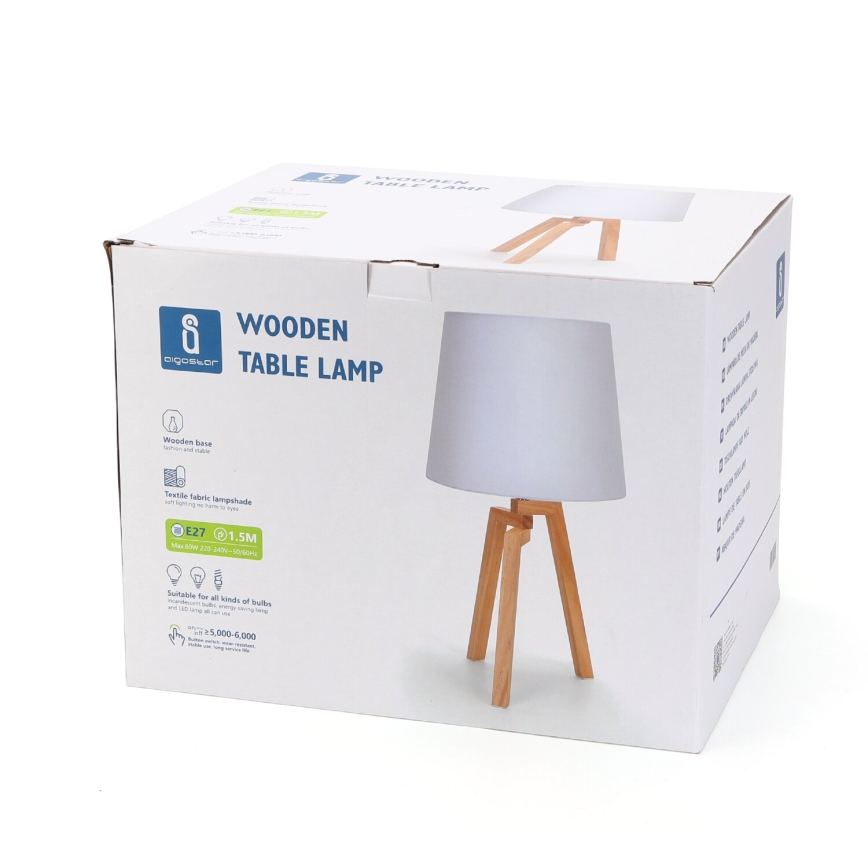 Aigostar - Laualamp 1xE27/60W/230V