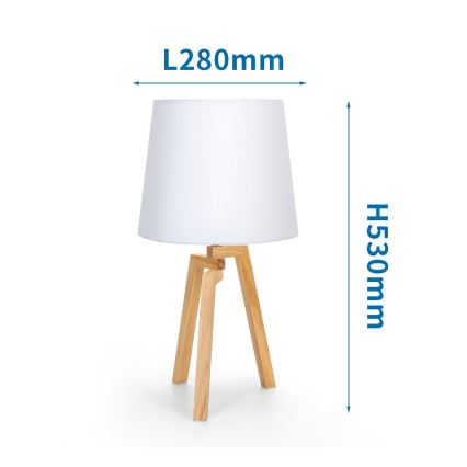 Aigostar - Laualamp 1xE27/60W/230V
