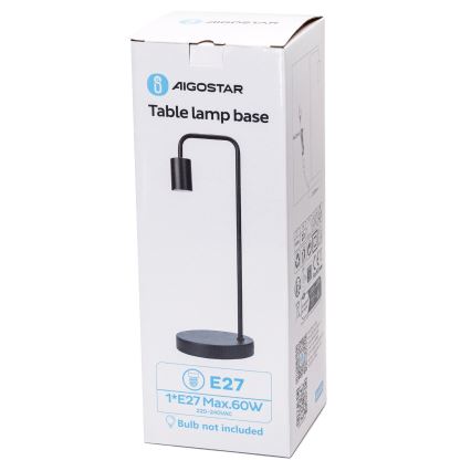 Aigostar - Laualamp 1xE27/60W/230V must
