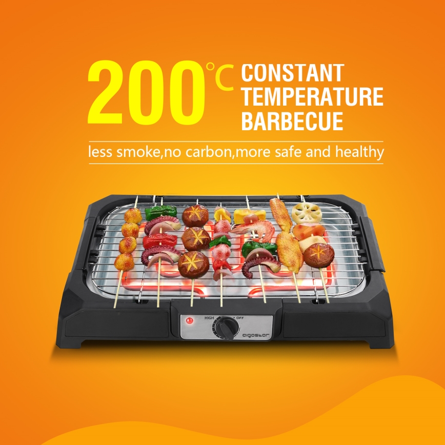 Aigostar - lauale mõeldud elektrigrill 2000W/230V
