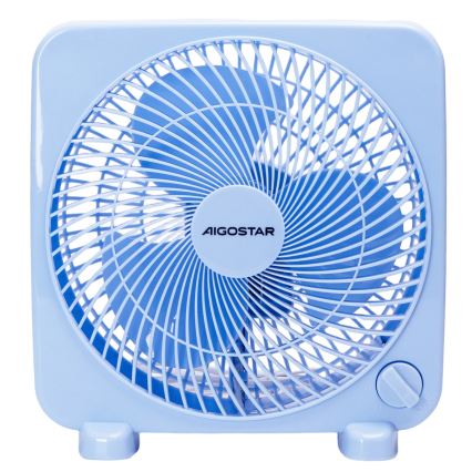 Aigostar - Lauaventilaator 30W/230V sinine