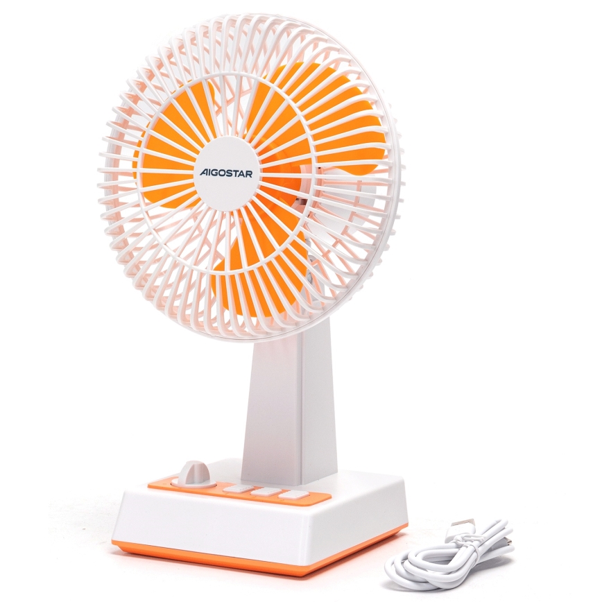 Aigostar - Lauaventilaator 6W/USB
