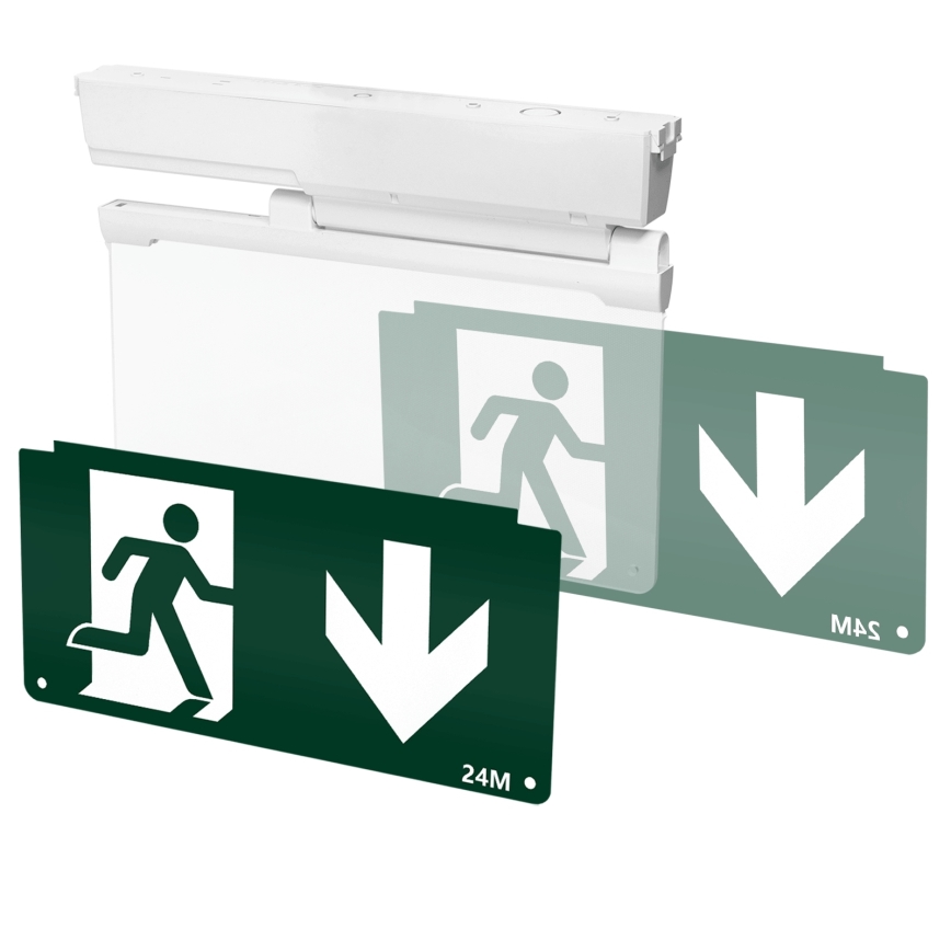 Aigostar - LED Avariivalgusti EMERGENCY EXIT LED/3,6W/230V 6500K 500mAh
