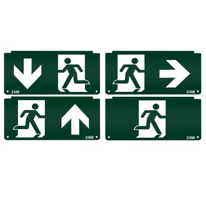 Aigostar - LED Avariivalgusti EMERGENCY EXIT LED/3,6W/230V 6500K 500mAh