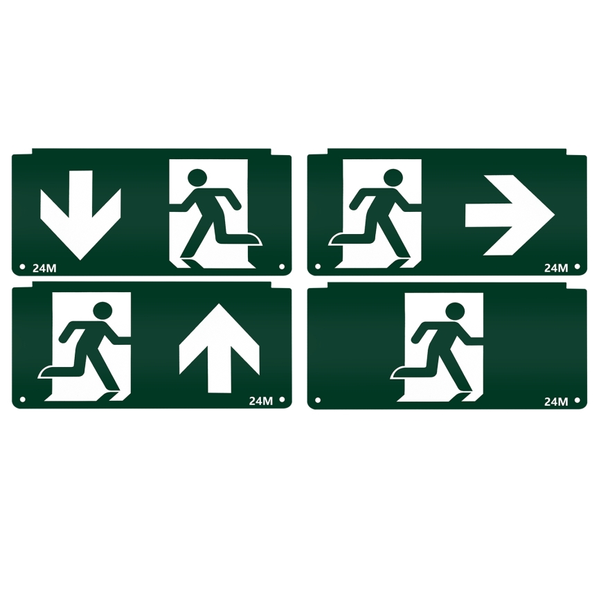 Aigostar - LED Avariivalgusti EMERGENCY EXIT LED/3,6W/230V 6500K 500mAh