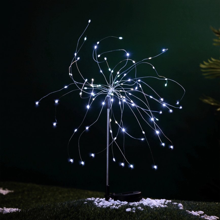 Aigostar - LED Dekoratiivne päikesepaneeliga valgusti LED/0,03W/1,2V 88,5cm 6500K IP44