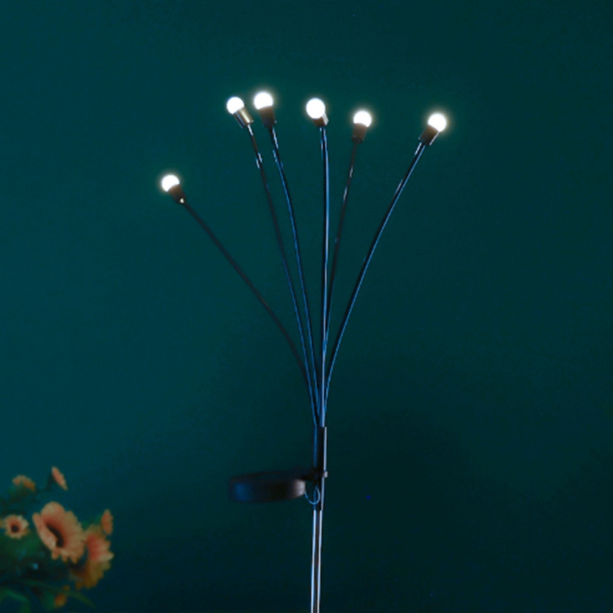 Aigostar - LED Dekoratiivne päikesepaneeliga valgusti LED/0,04W/1,2V 68,5cm 6500K IP44 300 mAh