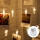 Aigostar - LED Dekoratiivne valguskett pulkadega 20xLED/3xAA 3,3m soe valge