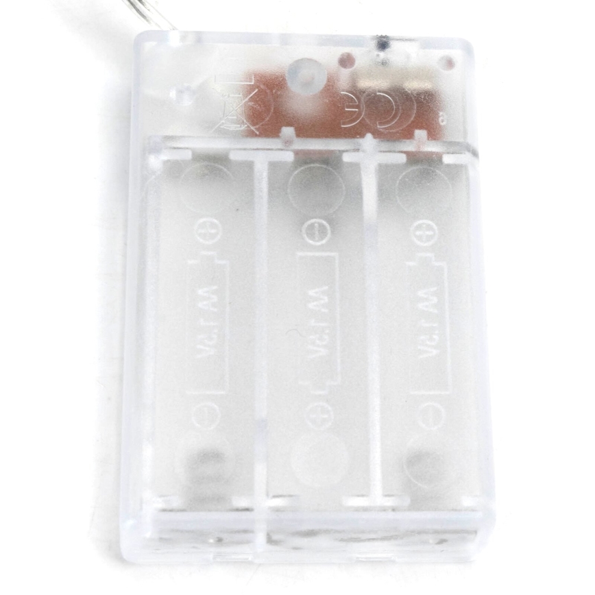 Aigostar - LED Dekoratiivne valguskett pulkadega 20xLED/3xAA 3,3m soe valge