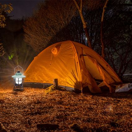 Aigostar - LED Hämardatav kaasaskantav laetav matkamine lamp LED/3W/3,7V 1200mAh