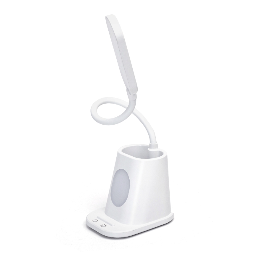 Aigostar - LED Hämardatav laetav laualamp LED/2,8W/5V 1800mAh 3000/5000K valge