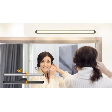 Aigostar - LED Hämardatav laetav peeglivalgustus LED/2,9W/5V 2000 mAh