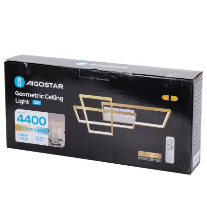 Aigostar - LED Hämardatav laevalgusti LED/38W/230V 2700-6500K + kaugjuhtimispult