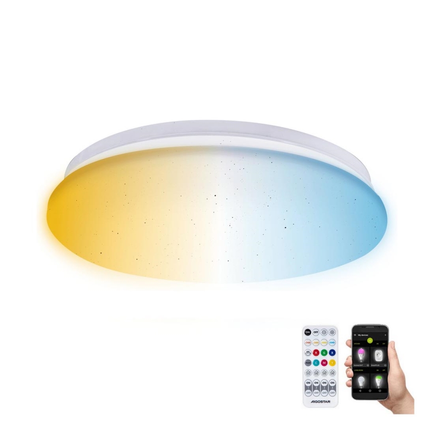 Aigostar - LED Hämardatav laevalgusti vannituppa MESH Nutikas LED/12W/230V 3000-6500K IP44 + kaugjuhtimispult