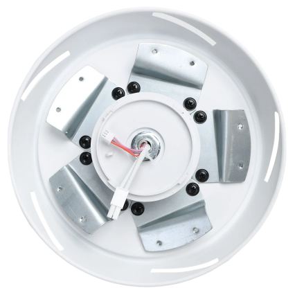 Aigostar - LED Hämardatav laeventilaator LED/20W/230V 2700-6500K 132cm valge/beež + kaugjuhtimispult
