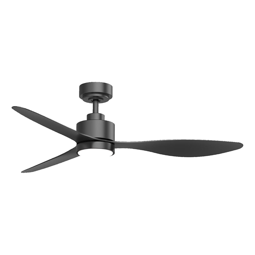 Aigostar - LED Hämardatav laeventilaator LED/20W/230V 2700-6500K 132cm must + kaugjuhtimispult