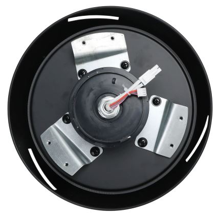 Aigostar - LED Hämardatav laeventilaator LED/20W/230V 2700-6500K 132cm pruun + kaugjuhtimispult