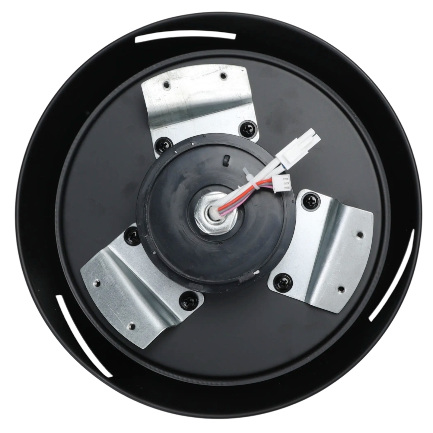 Aigostar - LED Hämardatav laeventilaator LED/20W/230V 2700-6500K 132cm pruun + kaugjuhtimispult