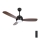 Aigostar - LED Hämardatav laeventilaator LED/24W/230V 2700-6500K 106,6 cm + kaugjuhtimispult