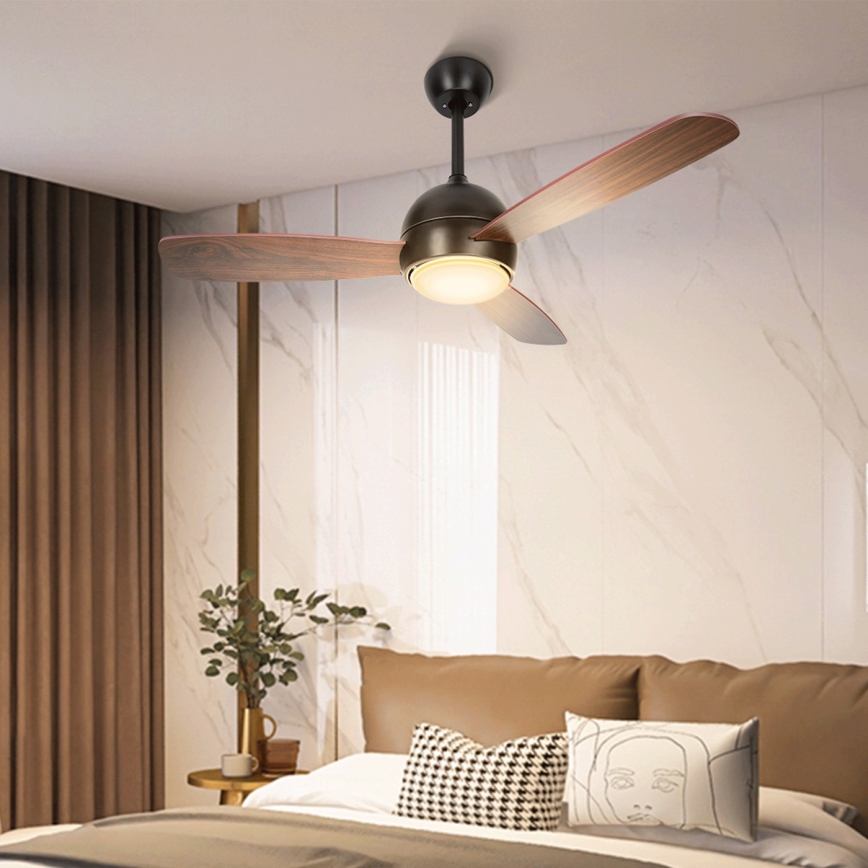 Aigostar - LED Hämardatav laeventilaator LED/24W/230V 2700-6500K 106,6 cm + kaugjuhtimispult